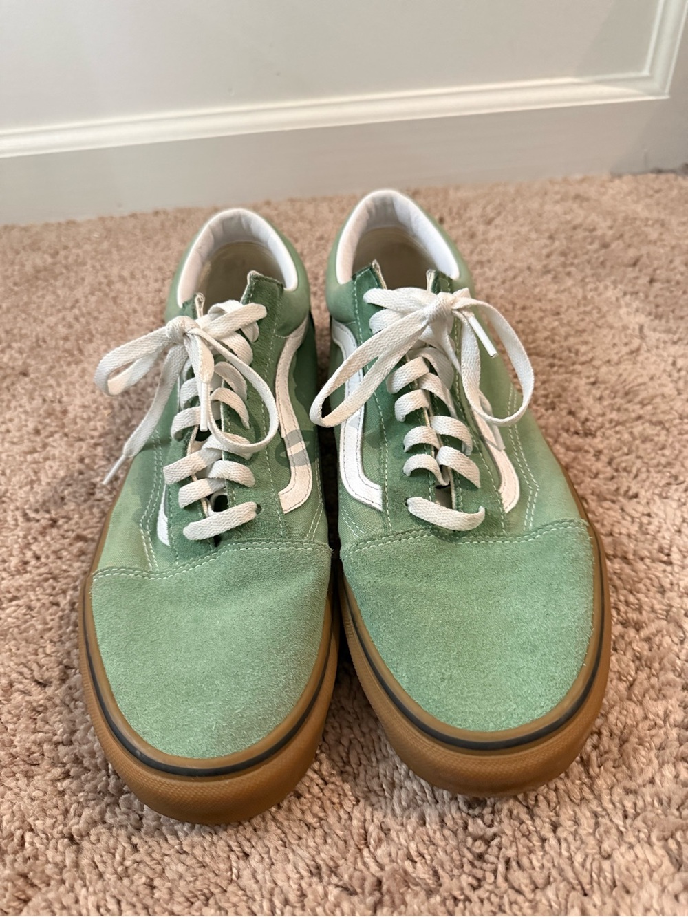 Vans Green Suede Old Skool ‘Green Gum’